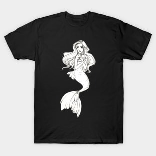 Siren with a skull T-Shirt